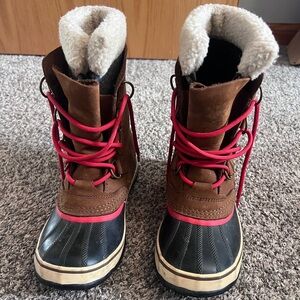 Sorel Winter Faux Fur Lined Boots